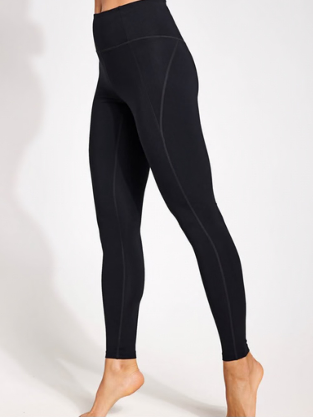 girlfriend collective Black  compressive  High-Rise Leggings size s